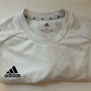 Adidas Men's White large Jersey Shirt